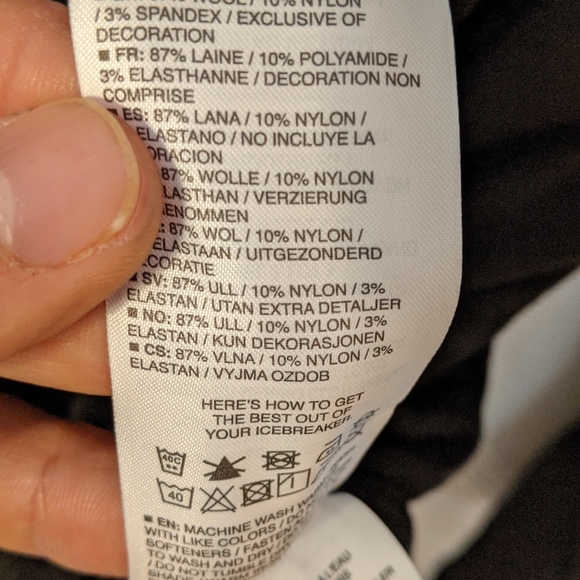 Full zip midweight merino jacket - Picture 4 of 5